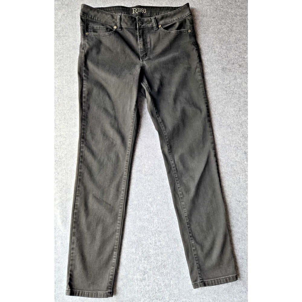 R1893 Jeans Women's Skinny Black Size 14 Stretch 32.5x27.5
